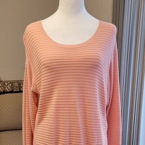 Banana Republic Pink Ribbed Sweater